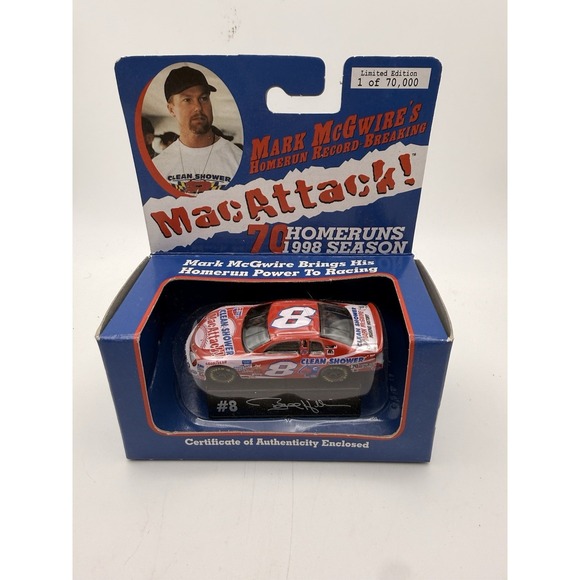 MacAttack Other - MacAttack 70 Home Runs 1998 Season #8 Bobby Hill Jr. 3" Toy Car S1